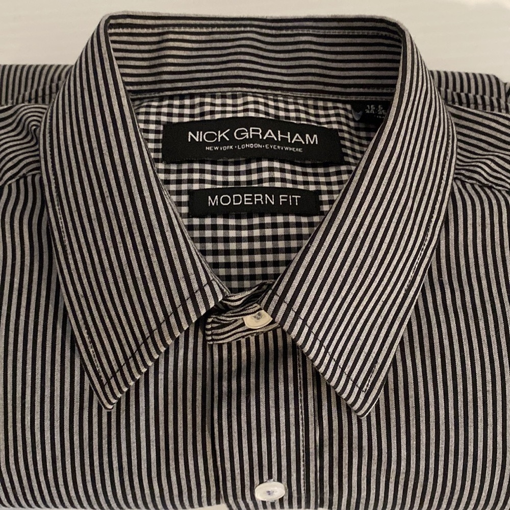 Nick Graham Flip Cuff Shirt Medium